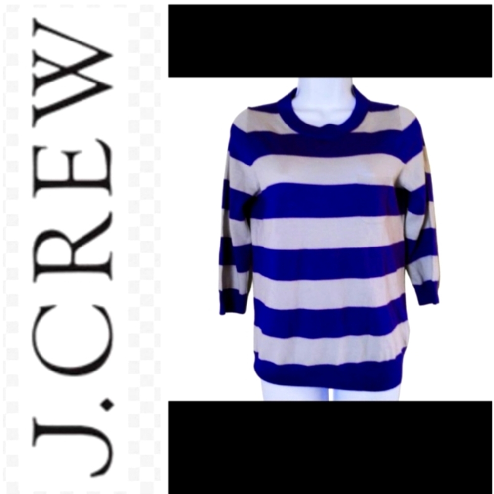 ❤4/12 J. Crew Striped Pullover